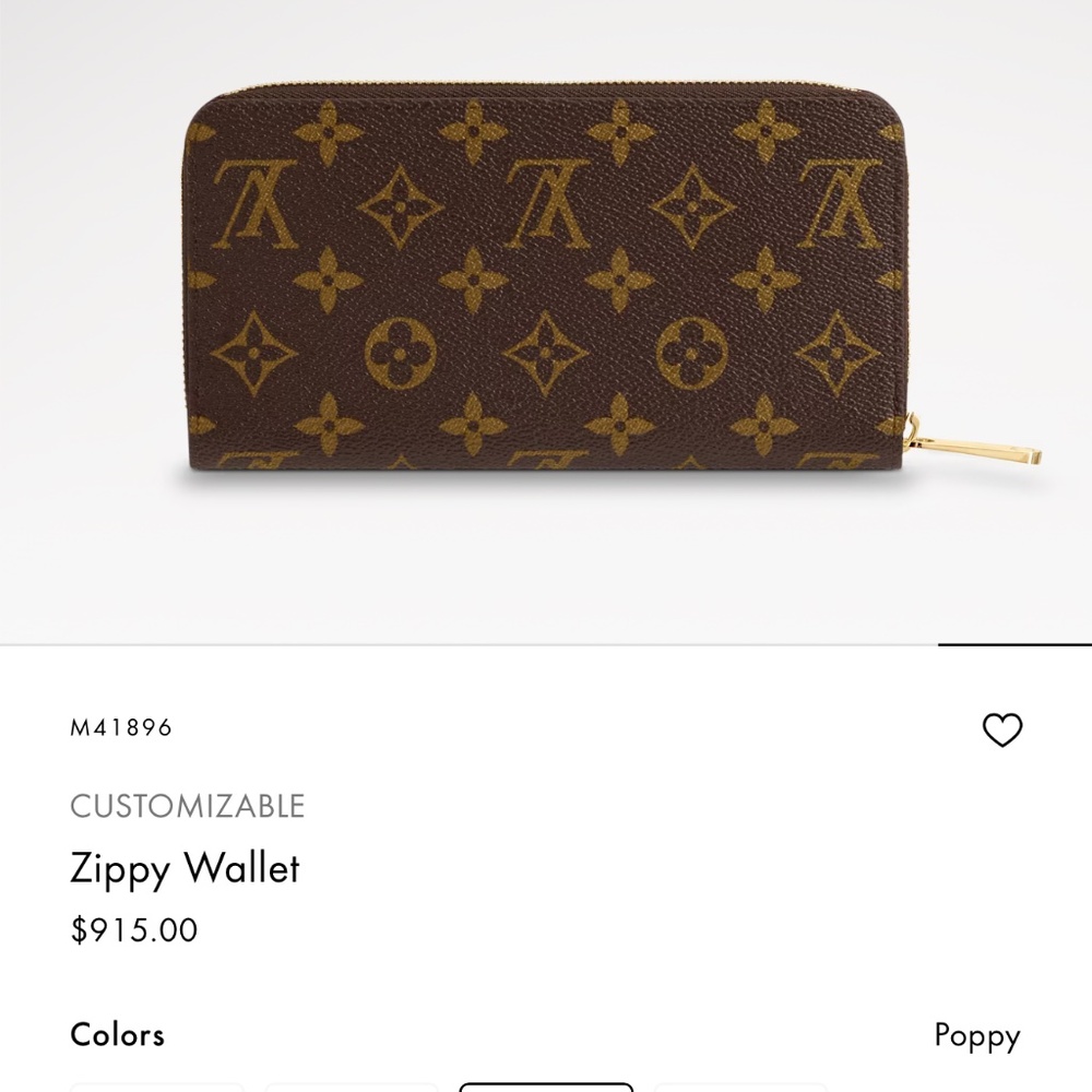 Authentic LV Zippy wallet - Picture 2 of 4